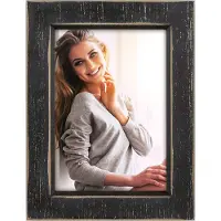 Zep - Houten Fotolijst Shire Zwart voor foto formaat 20x30 cm - MR23BL