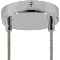 Creative Cables Krm572fcrterm Metalen Cilindrische Lamp Plafondrozet Kit
