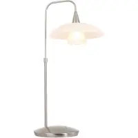 Steinhauer Moderne tafellamp Tallerken metaalgrijs
