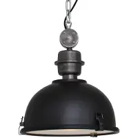 Steinhauer Hanglamp Bikkel industrieel zwart