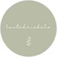 Label2X Muurcirkel lentekriebels groen