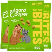 Edgard & Cooper 3x Adult Bite S Lam & Kalkoen 50 Gr