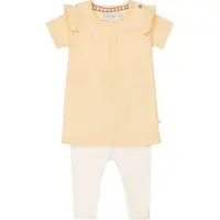 Dirkje R-GROOVY GIRL Meisjes Kledingset - Faded orange - Maat 68