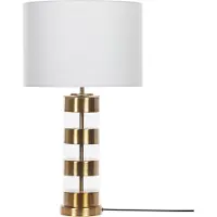 Beliani BEATTON - Tafellamp - Wit - Metaal
