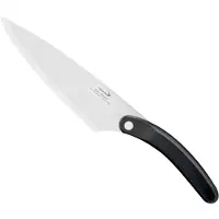 Deglon Veelzijdig koksmes - breed lemmet - ergonomisch handvat - 19 cm - zwart