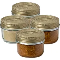 Le Parfait 10x Luchtdichte weckpotten transparant glas 200 ml - Weckpotten