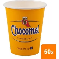 Depa Chocomel beker - de enige echte - 250 ml karton - 50 stuks