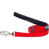 Red Dingo Animal Boulevard L6-zz-re-12 - Hals- En Leibanden - Hond - Rd Leiband Rood-xs 12mmx1,8m - Maat: Xs - 198803