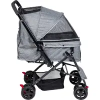 Animal Boulevard AB45011 Travel Dog Buggy Grey S 77 x 52 x 95 cm