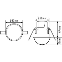 ESYLUX Compact Express Bewegingssensorelement - EP10510755