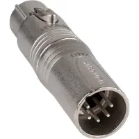 Neutrik XLR koppelstuk - XLR female naar XLR male -