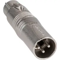 Neutrik NA3M5F 3-Pin Male - 5-Pin Female DMX Adaptor