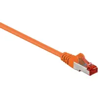 Goobay S/FTP CAT6 Gigabit netwerkkabel / oranje - LSZH - 30 meter