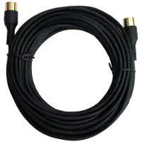 Cavus 8-pins DIN Powerlink PL8 kabel voor B&O / zwart - 7 meter