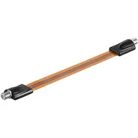 MaxTrack F (v) - F (v) deur/raam coax adapter - 0,30 meter