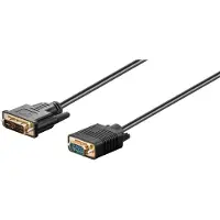 Pro Premium DVI-A naar VGA kabel / zwart - 2 meter