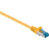 Pro S/FTP CAT6a 10 Gigabit netwerkkabel / geel - LSZH - 10 meter