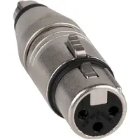 Neutrik NA2FPMM XLR (v) - RCA (m) adapter