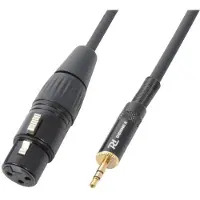 PD Connex XLR (v) - 3,5mm Jack (m) audiokabel - 0,50 meter