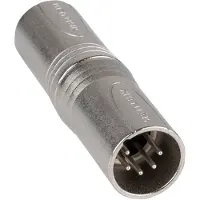 Neutrik NA3M5M 3-pins XLR (m) - 5-pins XLR (m) DMX adapter