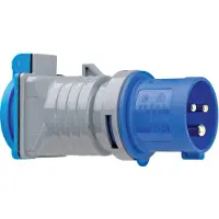 Brennenstuhl Adapter aardingscontact 230V / CEE 16A IP44 - 1080990