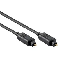 Gembird Digitale optische Toslink audio kabel - 4mm / zwart - 7,5 meter