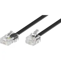Pro DSL kabel RJ11 naar RJ45 - 15 meter - Zwart -
