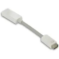 Dolphix Mini DVI (m) naar HDMI (v) adapter / wit - 0,15 meter