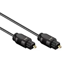 S-Impuls Digitale optische Toslink audio kabel - 2,2mm / zwart - 15 meter