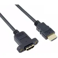 Dolphix HDMI (m) - HDMI (v) inbouw adapter - versie 1.4 (4K 30Hz) - 1 meter