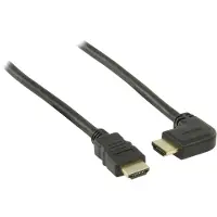 Valueline HDMI kabel - 90° haaks naar rechts - versie 1.4 (4K 30Hz) - 1 meter