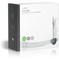 Nedis 4G/LTE proof coaxkabel in doos voor binnen / wit - 50 meter