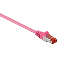 Pro S/FTP CAT6 Gigabit netwerkkabel / roze - LSZH - 10 meter
