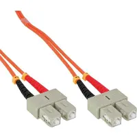 ACT RL3005 Glasvezel Patchkabel Duplex LSZH SC/SC 62,5/125µm OM1 - 5 meter