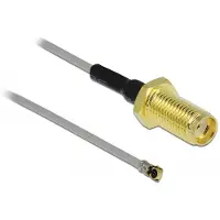 DeLOCK SMA naar I-PEX MHF 4 antennekabel - 50 Ohm -