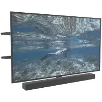 Cavus Draaibare muurbeugel met universeel soundbar frame