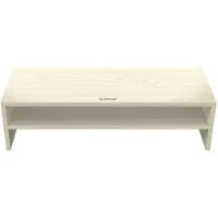 ORICO ergonomische monitor standaard/verhoger met opbergvak / houtkleur