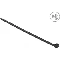 DeLOCK Tie-wraps 380 x 7,6mm / zwart - hittebestendig (50 stuks)