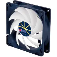 Titan Extreme Silent ventilator (case fan) voor in de PC met Z-Axis lager en PWM-functie - 92 x 92 x 25 mm