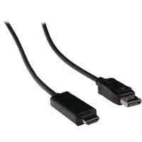 Nedis DisplayPort naar HDMI kabel - DP 1.1 / HDMI 1.3 (Full HD 1080p) / zwart - 1,8 meter