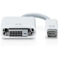 MaxTrack Mini DVI (m) naar DVI (v) adapter / wit - 0,15 meter