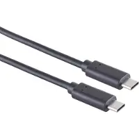 S-Conn USB-C kabel | USB3.2 20 Gbps | PD 60W | 4K 60Hz | zwart | 0,25 meter