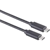 S-Impuls USB-C kabel | USB3.2 20 Gbps | PD 60W | 4K 60Hz | zwart | 1 meter