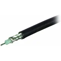 Syntronic RG58C/U 50 Ohm coaxkabel op rol voor binnen / zwart - 100 meter