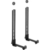 My Wall HZ 19 L Houder voor soundbar Zwenkbaar Zwart 2 stuk(s)