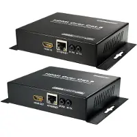 MaxTrack HDMI + IR + ethernet verlenger over 1 netwerkkabel - 100 meter - versie 1.4 (4K 30Hz)