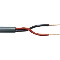 Tasker C277 flexibele OFC luidspreker kabel met dubbele mantel - 2x 4,00mm² / zwart - 50 meter