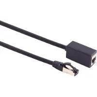 Shiverpeaks S/FTP CAT8.1 40 Gigabit netwerk verlengkabel / zwart - LSZH - 5 meter