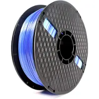 Gembird - PLA Silk Ice - 3D Printer Filament - 2 kleurig - Ijs blauw en Donkerblauw - Ice blue/Dark Blue - 1.75 mm - 1 kg