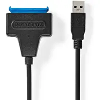 Nedis Hardeschijfadapter | USB 3.2 Gen1 | 2.5 " | SATA l, ll, lll | USB Gevoed - CCGB75100BK05